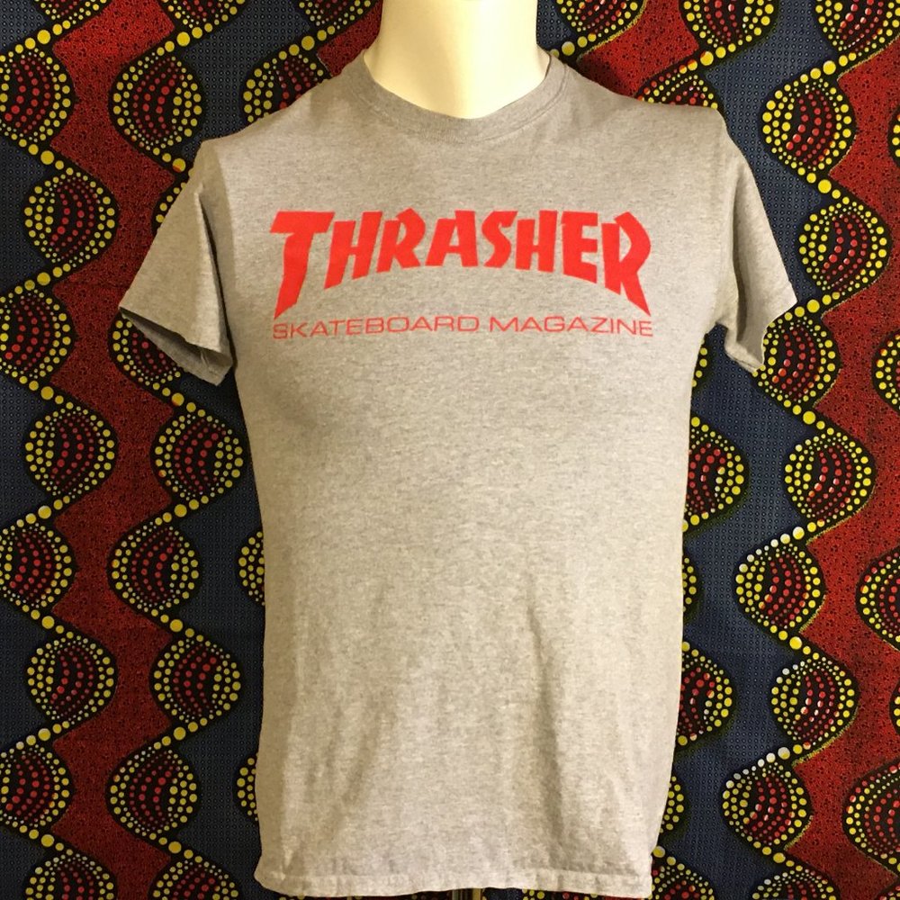 Thrasher - Skateboard Magazine - T-shirt - Gray - S